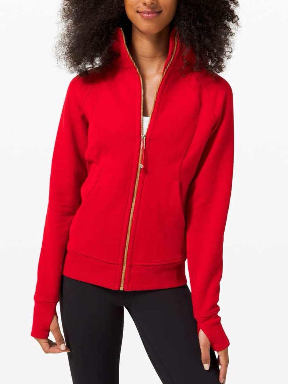 Lululemon Scuba Hoodie *Light Cotton Fleece
Dark Red / Gold